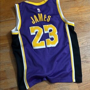 NBA Purple and Yellow Kids Jersey